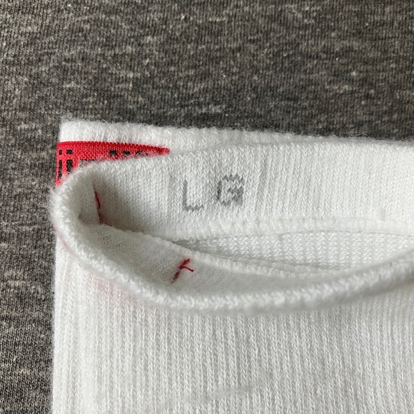 Injinji Toe Socks Sport Original Weight Crew L White - Picture 14 of 15